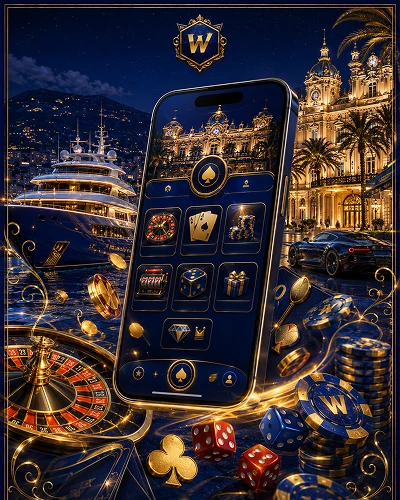 Wonaco Casino mobile app promotion